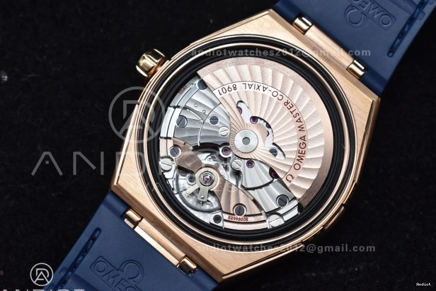 Blue On Clone 1:1 A8900 Super Constellation YG Strap Blue Gummy Dial Ceramic Edition Best VSF Blue 0304